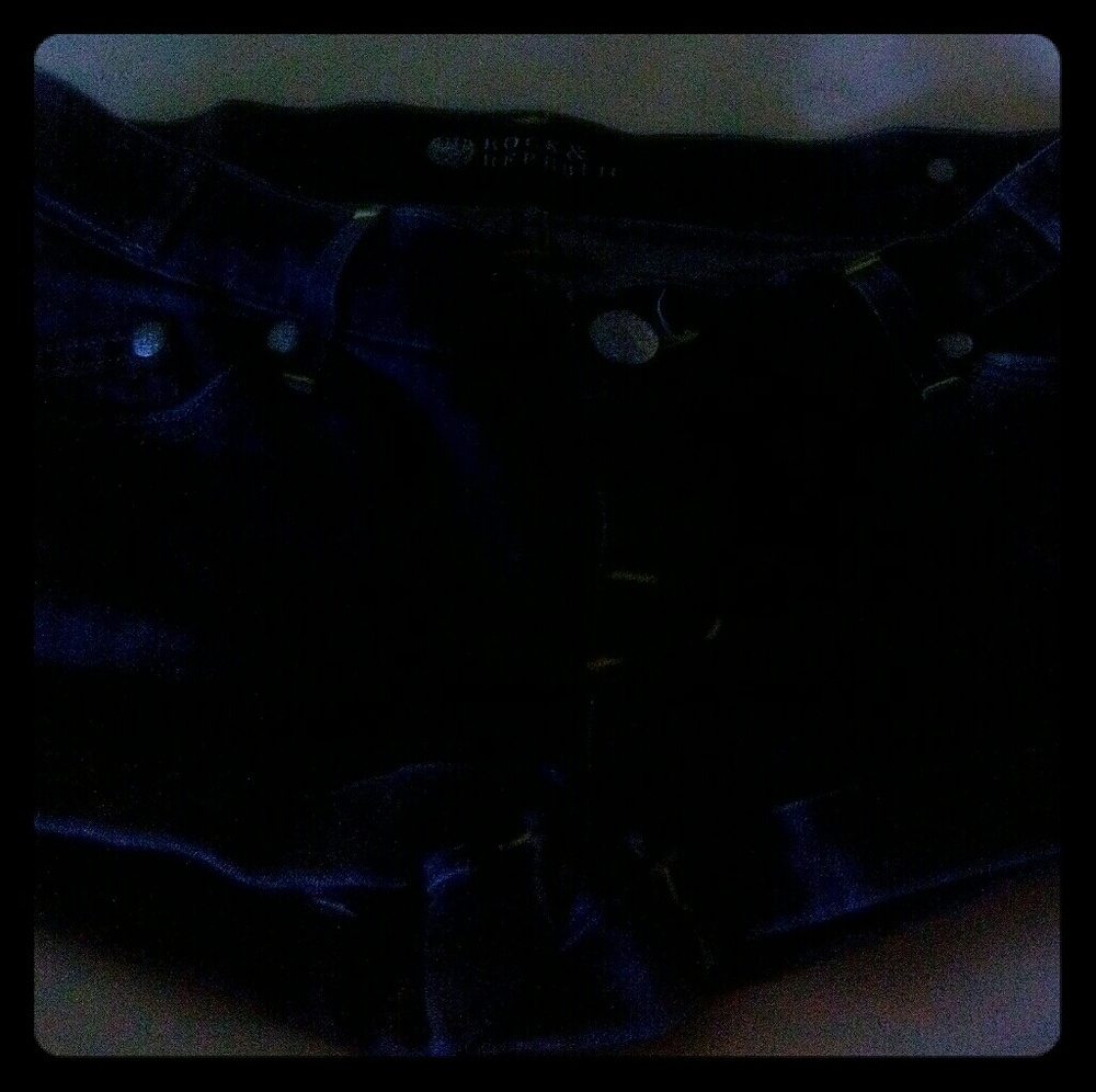 Dark blue rock and republic shorts!! Must see